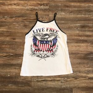 LIVE FREE EAGLE TANK